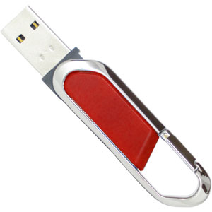 Promotional USB Flash Drive - Carabiner