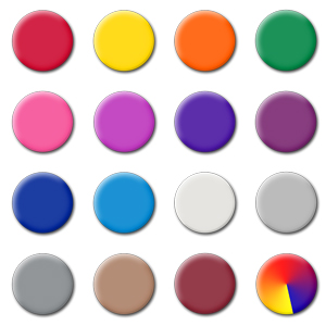 Round Color Key Colors