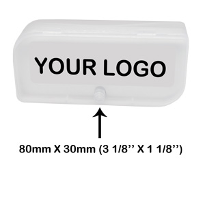 Plastic boxes Logo Position