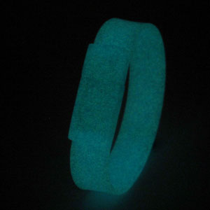 Glow Wristband Logo Position