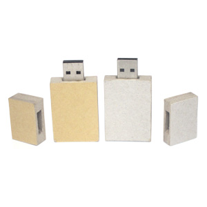 Paper Rectangle V2 - Promotional USB Flash Drive