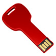Round Color Key - USB Flash Drive