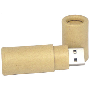 Promotional USB Flash Drive - Paper Tube