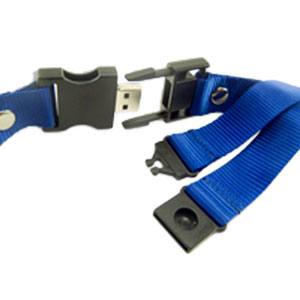 Safety I.T. Lanyard V3 - Promotional USB Flash Drive